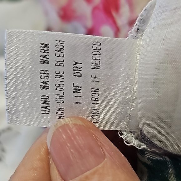 Cyrena blouse size medium Floral print with open shoulders Baby doll Cottagecore - Picture 10 of 10